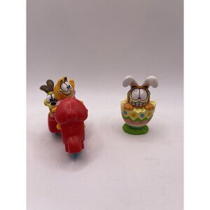 Garfield Odie Rabbit Easter Mcdonald’s Collectible 70’s 80’s figure Paws 2.5 Toy